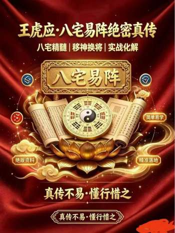 王虎应《八宅易阵绝密真传》阳宅吉凶布局全集 500页