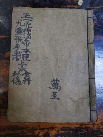 《九灵飞步甲戌本》道教科仪古籍 21页