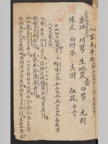 《药符杂抄》医书符禁类手抄本 49页