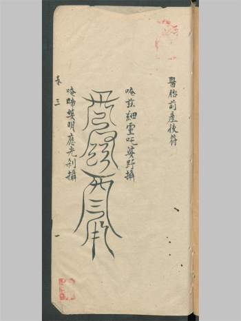 《召医符式》医书符禁类手抄本 215页