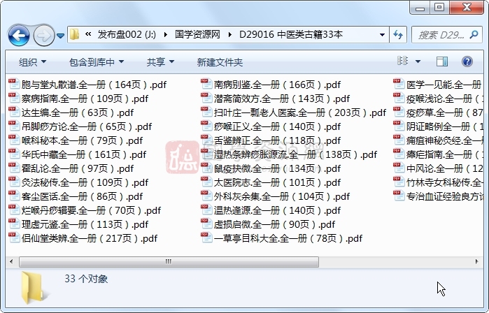 中医类古籍33本 中医书籍 第1张