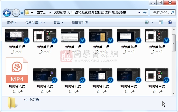 大月 占验派紫微斗数初级课程 视频36集约61.5小时 紫微斗数 第1张