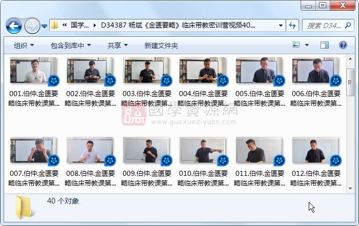 杨斌《金匮要略》临床带教密训营视频40集 中医 第1张-国学资源网 杨斌《金匮要略》临床带教密训营视频40集 中医 第1张