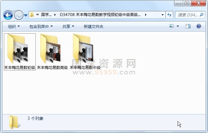 禾丰梅花易数教学视频初级中级高级全套课程L S-易学 第1张