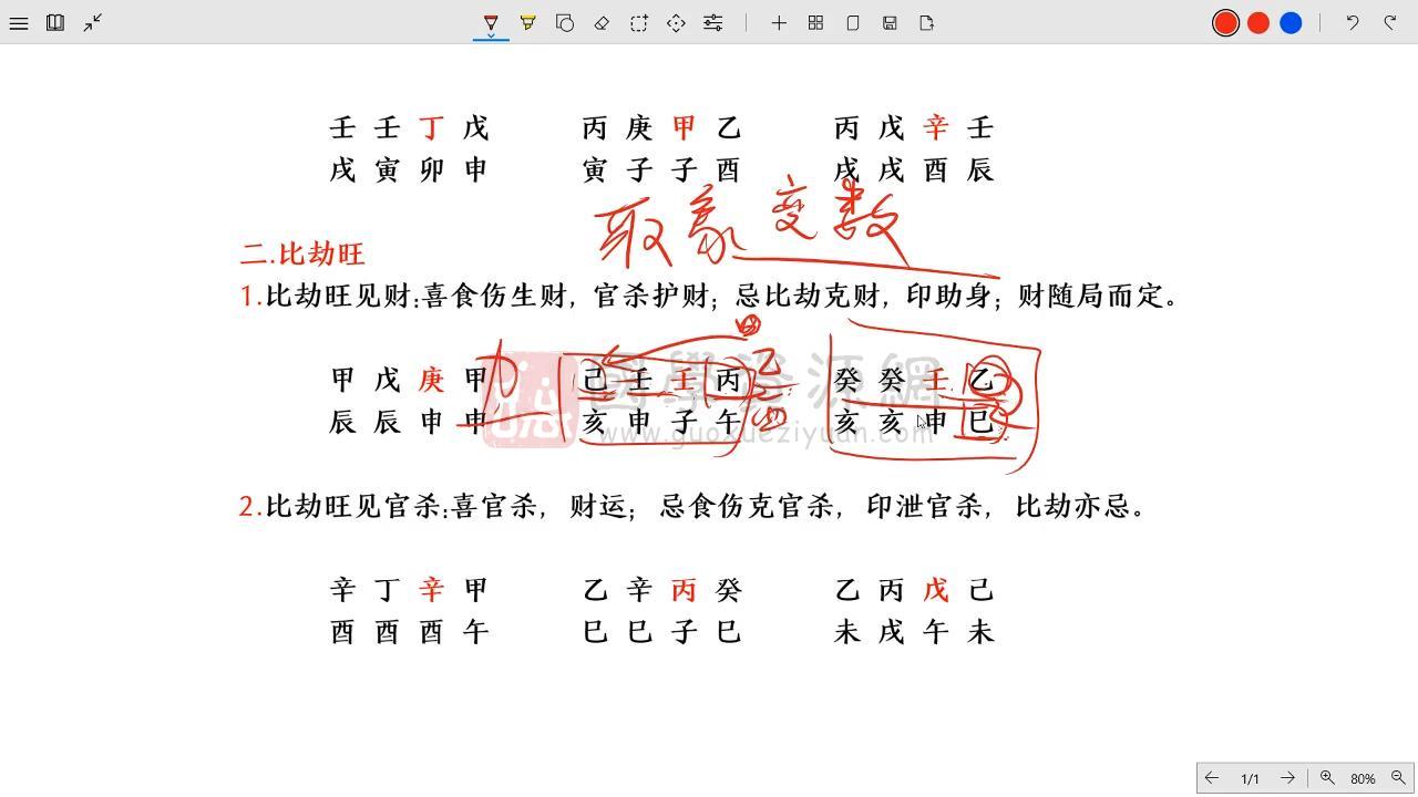 孚居《八字命理中级课程》39集视频约16.5小时 S-易学 第2张