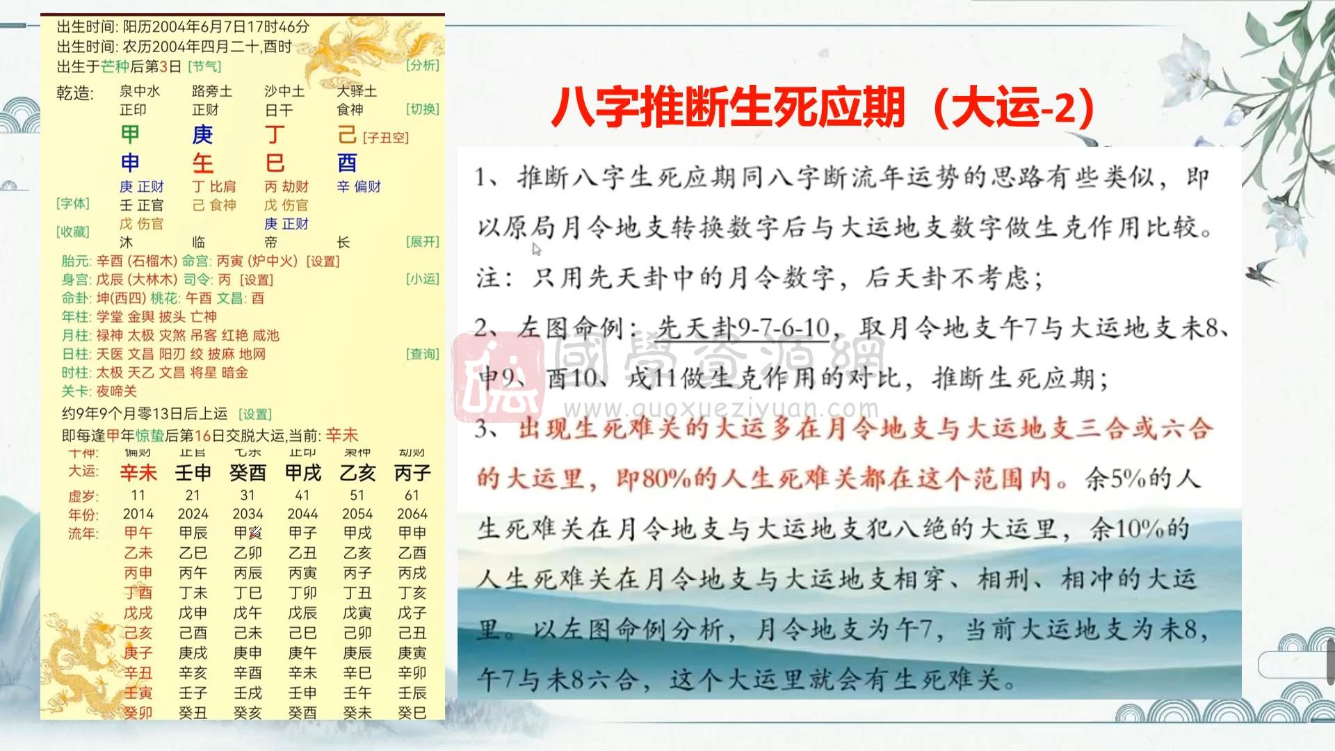 持慧《八字升阶通关》6集视频2小时 四柱八字 第2张