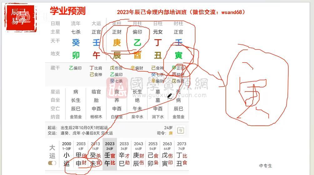 戊己先生《四柱系统化内部传承班》30集视频约40小时 四柱八字 第2张