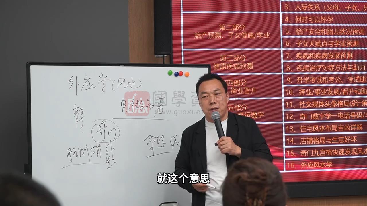 李志强（北大证书班）北京大学九维智慧高级研修班视频16集 易学相关 第2张