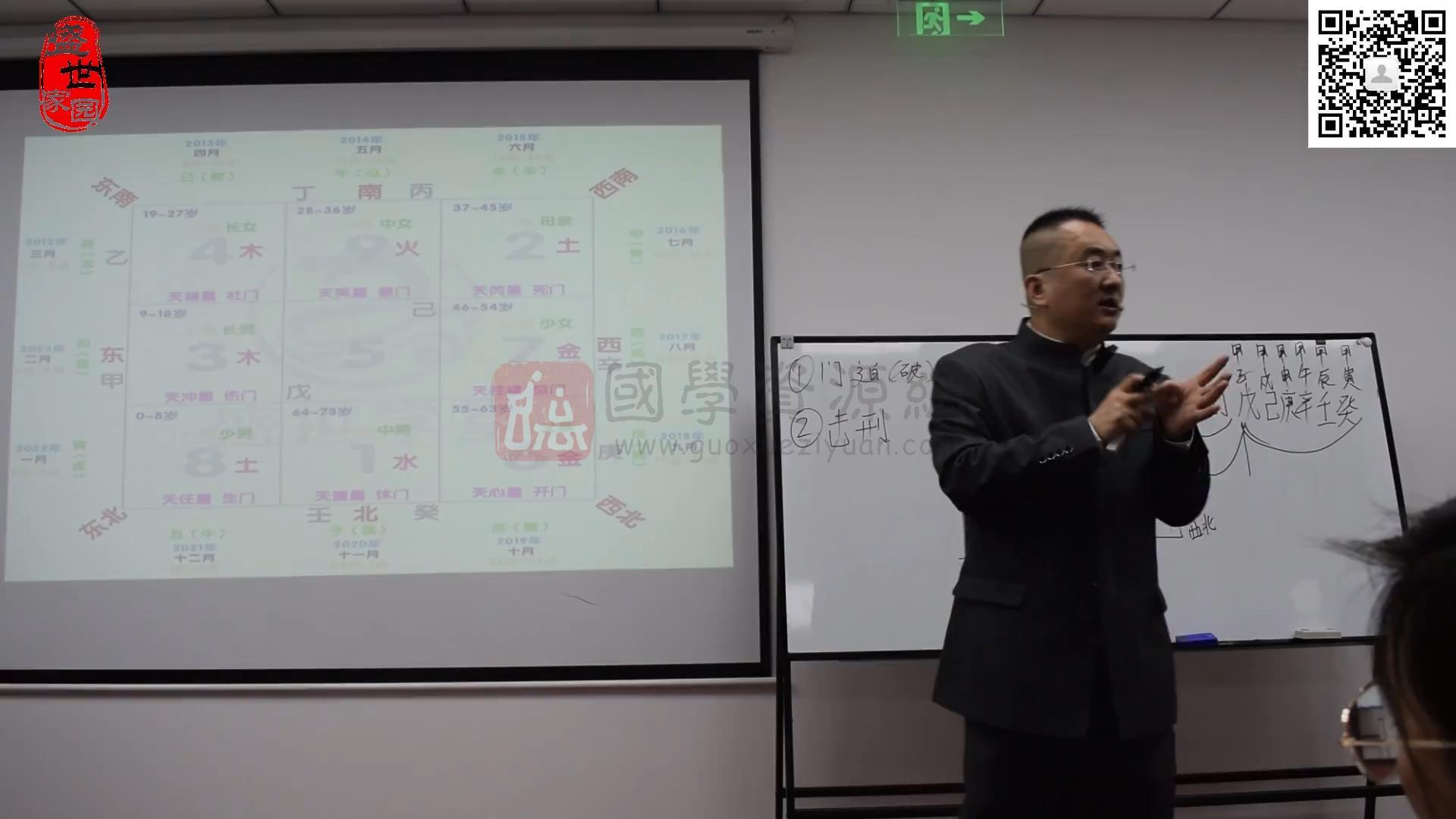 王珺贤 奇门数字高级班现场版视频14集 奇门遁甲 第2张