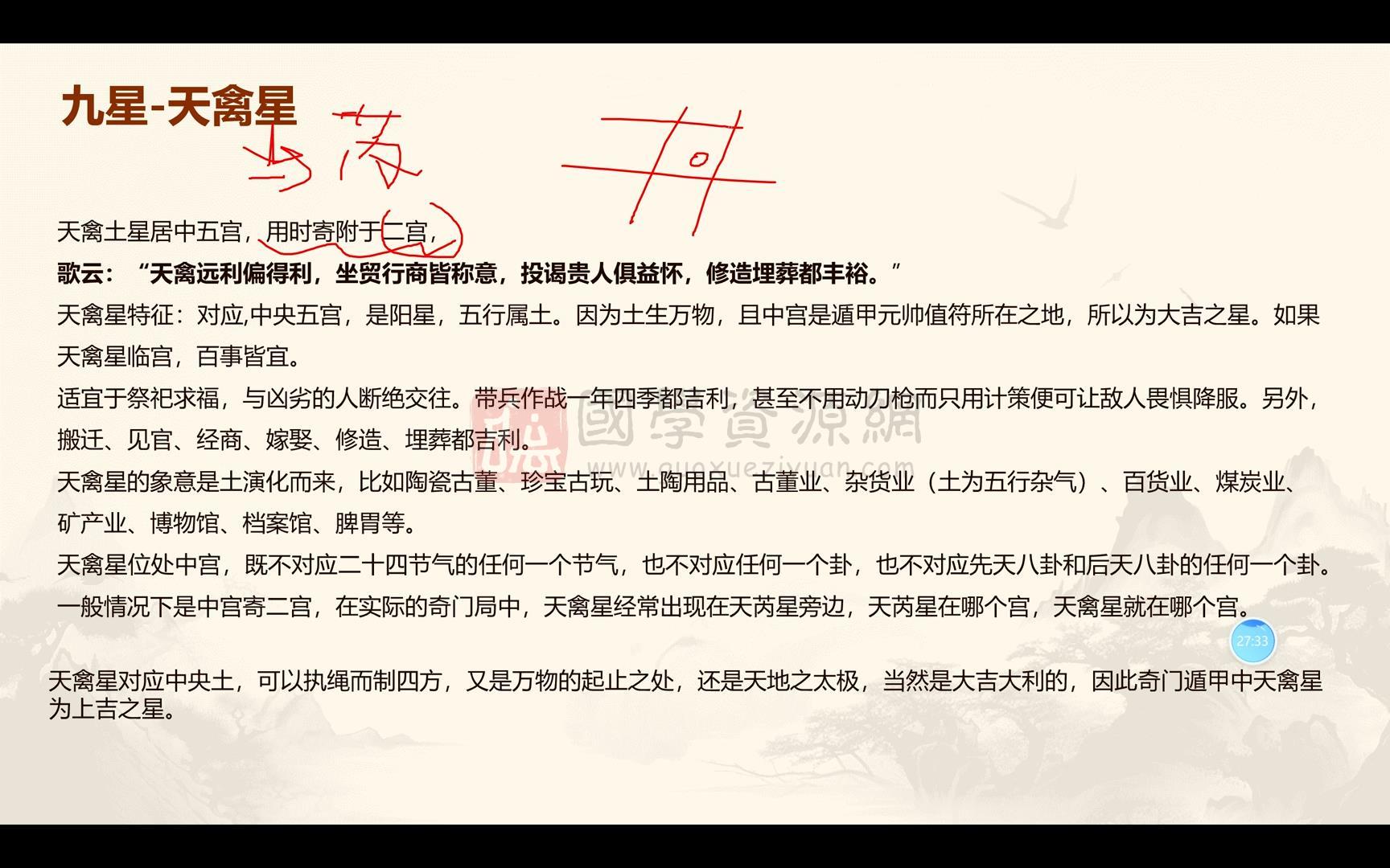 晓炆老师奇门遁甲初级课程视频23集 奇门遁甲 第2张