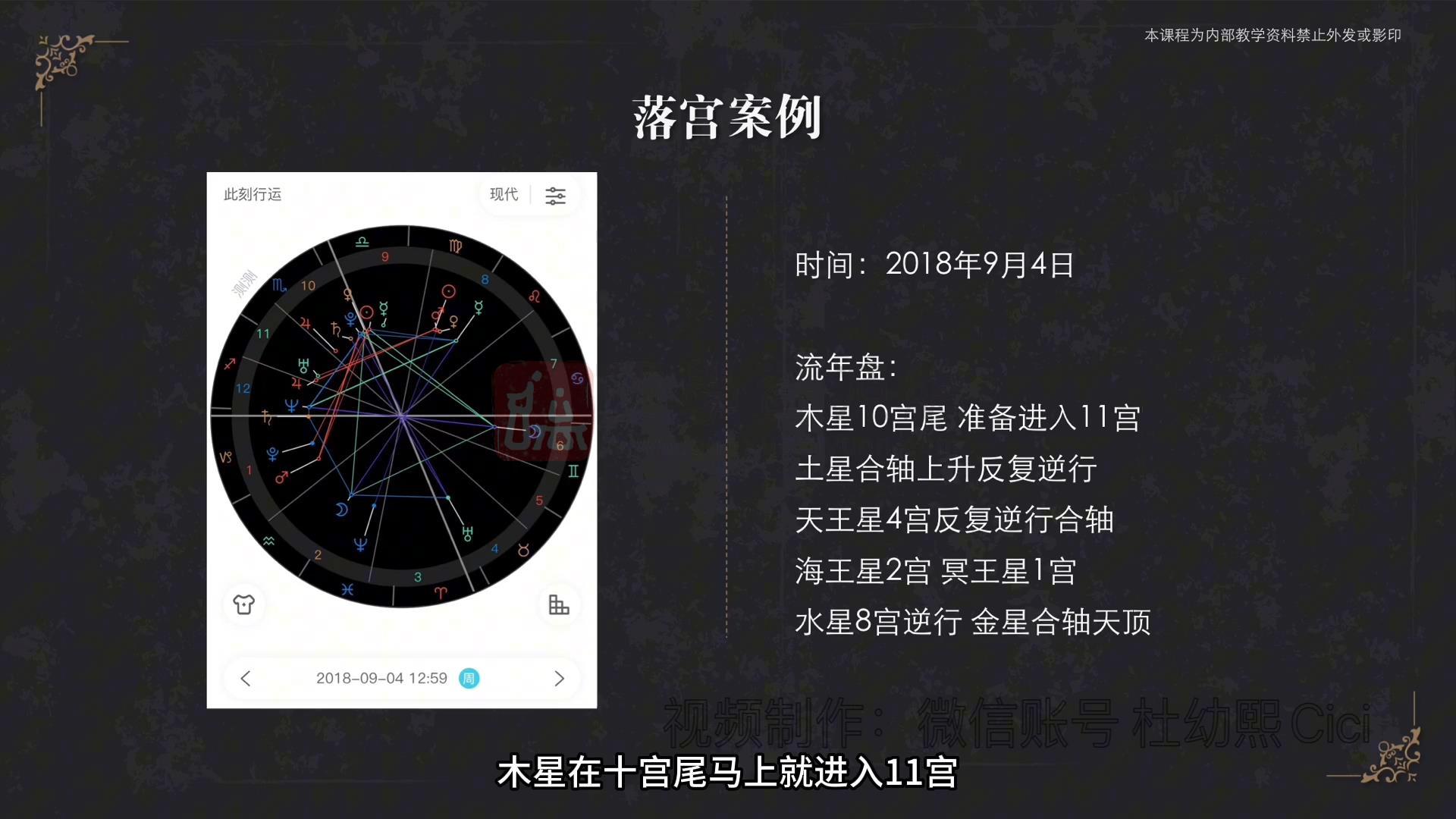 杜幼熙占星 兴趣班+职业班视频课程 占卜预测 第2张