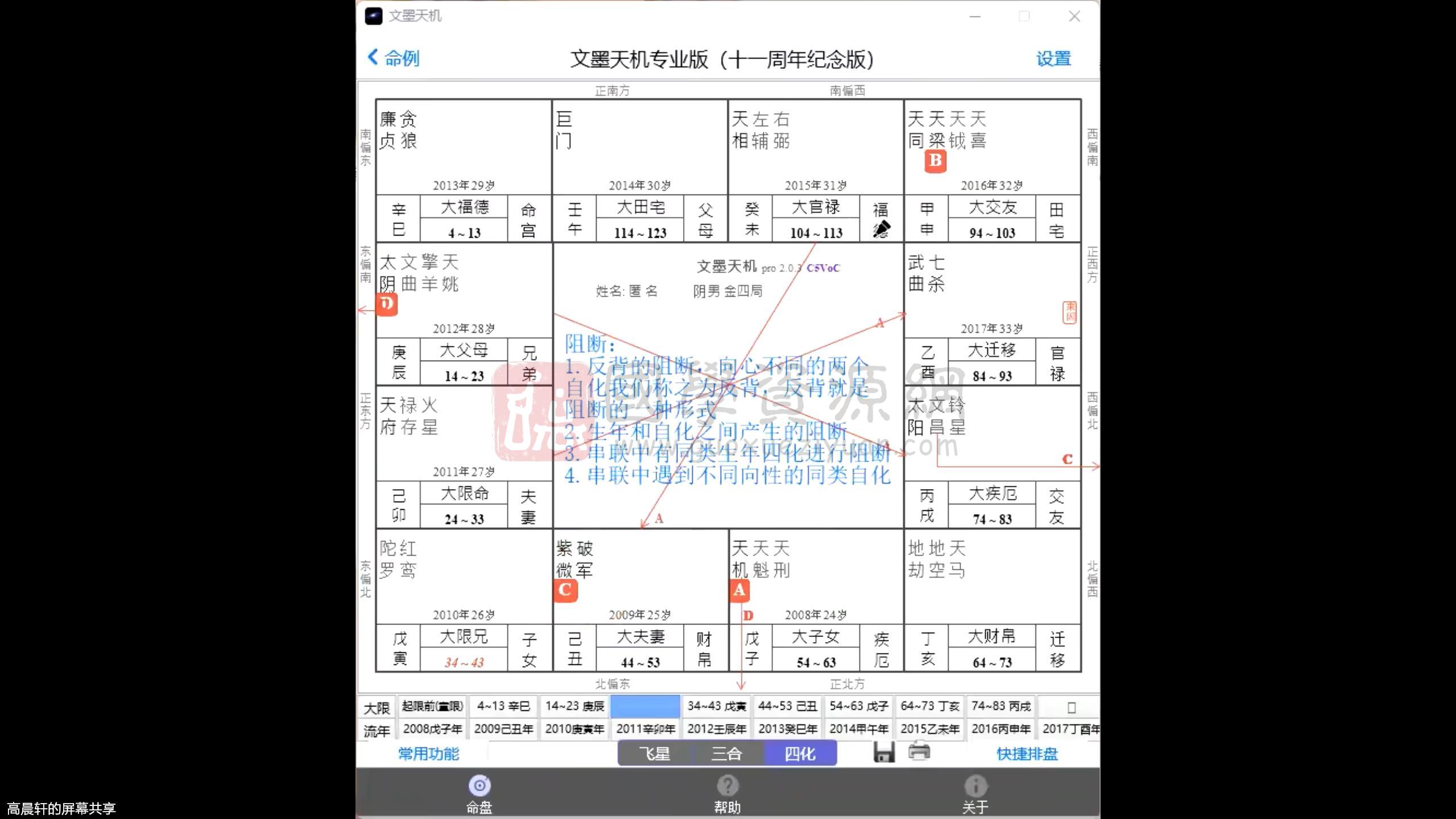 高晨轩紫微斗数象数心学资料 紫微斗数 第2张-国学资源网 高晨轩紫微斗数象数心学资料 紫微斗数 第2张
