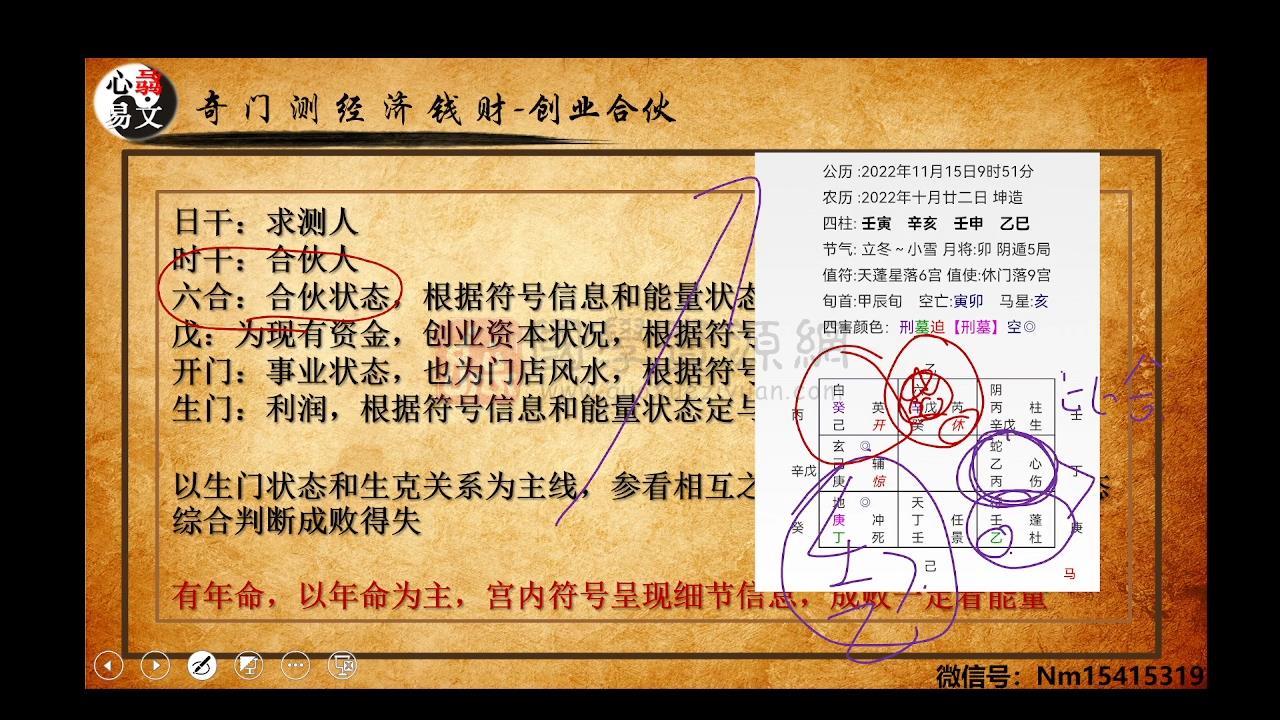 心骉《奇门遁甲案例合集》视频11集 奇门遁甲 第2张