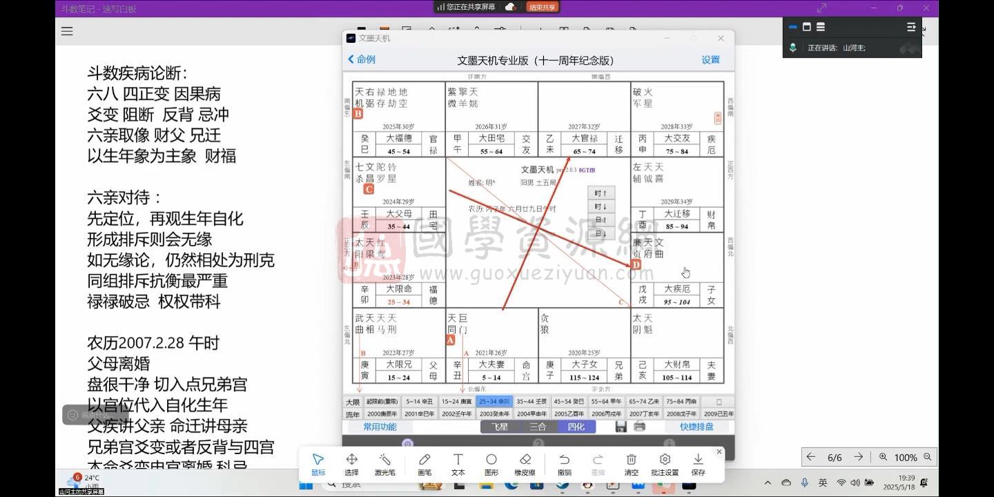 《斗数看六亲流月阴阳宅》视频9集 紫微斗数 第2张-国学资源网 《斗数看六亲流月阴阳宅》视频9集 紫微斗数 第2张