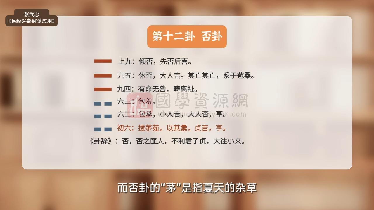 张武忠《易经64卦应用解读》教学视频70集 易经 第2张-国学资源网 张武忠《易经64卦应用解读》教学视频70集 易经 第2张