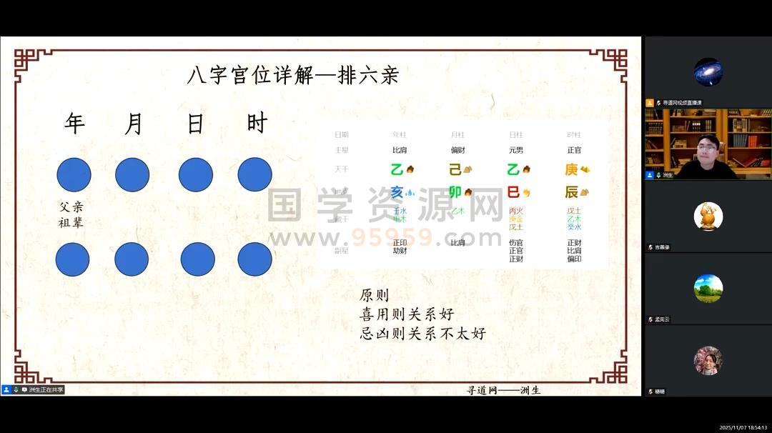 蒋杜丰《八字解锁人生密码》视频课程7集约7小时 四柱八字 第2张
