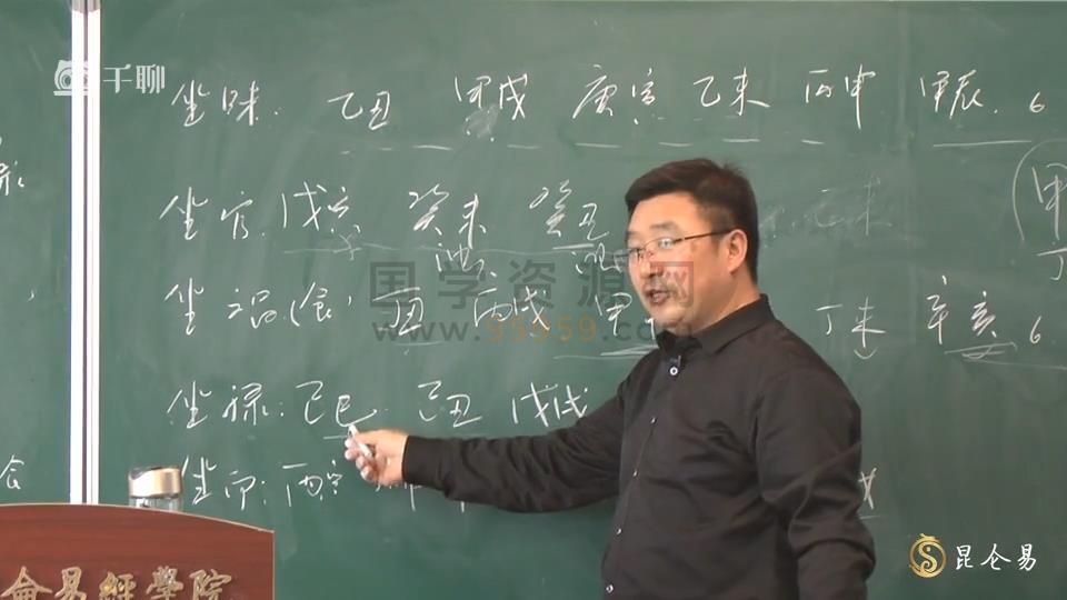 昆仑易学 翟家老师2020年八字专业班视频130集约34小时 四柱八字 第2张