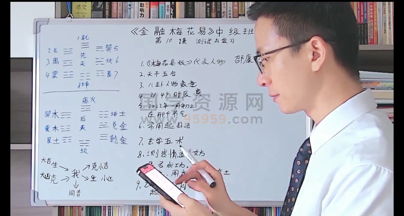 苏志荣金庸梅花易初级班16集+中级班10集 梅花易数 第2张