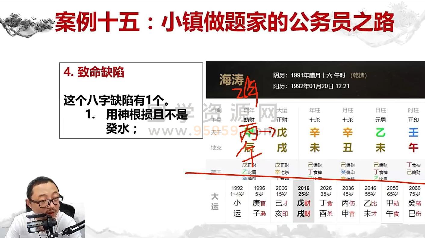 午阳《常青藤计划八字》视频14集约25小时 四柱八字 第2张-国学资源网 午阳《常青藤计划八字》视频14集约25小时 四柱八字 第2张