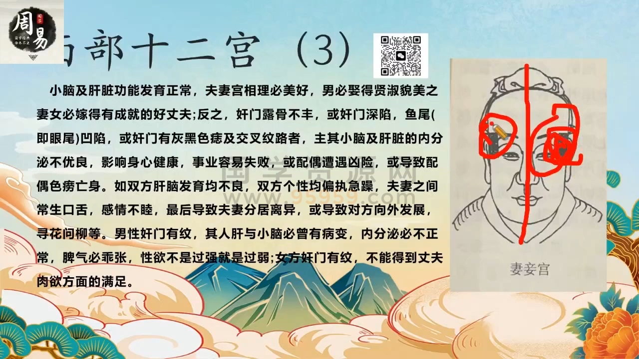 梓源居书苑《面相识人》视频24集约18小时 手相面相 第2张