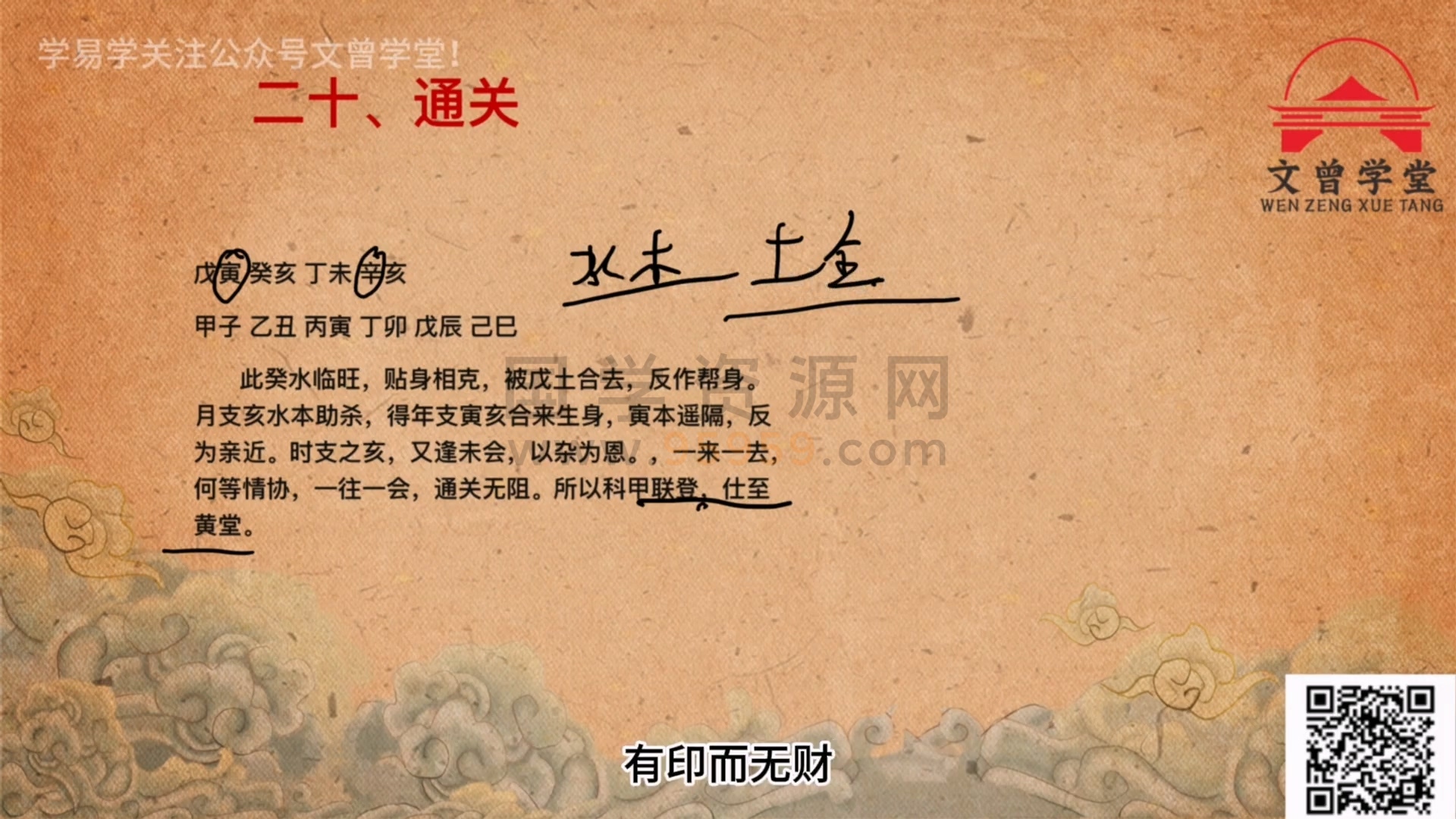 文曾《滴天髓阐微》视频217集 约40小时 命理 第2张